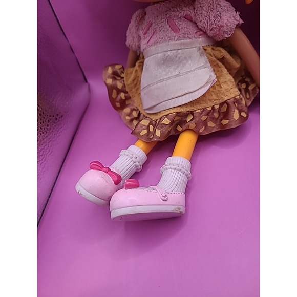 Lalaloopsy Lot x3 WAFFLE CONE DOLL COMPLETE Dress Neopolitan Full Size - Picture 3 of 13